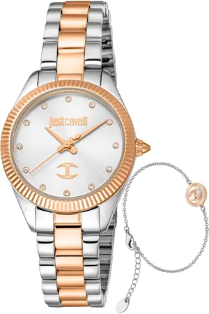 Roberto Cavalli Zegarki marki model JC1L267M0105. Kolor Szary, Akcesoria Damskie. sezon: Cały rok