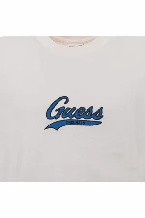Guess T-shirty marki model M3GI0A-KAPZ0. Kolor Biały, Odzież Męskie. sezon: Cały rok