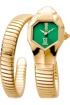 Roberto Cavalli Zegarki marki model JC1L001M0055. Kolor Zółty, Akcesoria Damskie. sezon: Cały rok