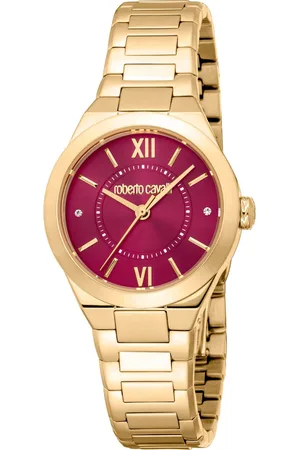 Roberto Cavalli Zegarki marki model RC5L126M0035. Kolor Zółty, Akcesoria Damskie. sezon: Cały rok