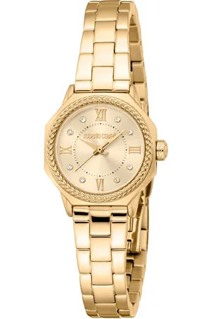 Roberto Cavalli Zegarki marki model RC5L122M0055. Kolor Zółty, Akcesoria Damskie. sezon: Cały rok