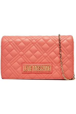 Moschino Torby naramienne marki model JC4079PP1MLA. Kolor Różowy, Torby Damskie. sezon: Cały rok