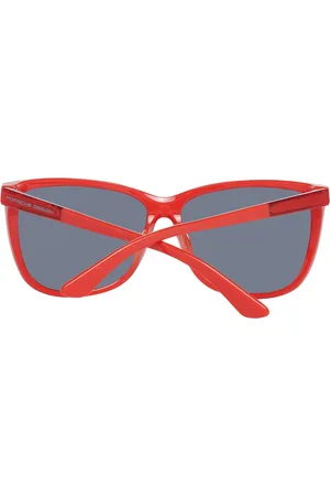 Porsche Design Okulary P8590-61E. Okulary przeciwsłoneczne, Kolor czerwony. Kobieta.