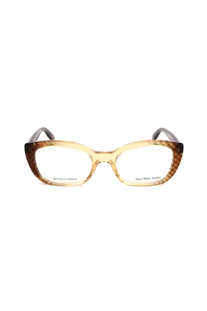Bottega Veneta Okulary BV236SJ9. Okulary, Kolor brązowy. Kobieta.