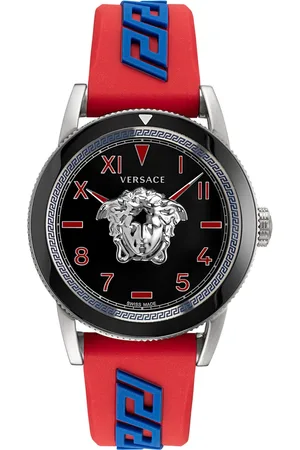VERSACE Zegarek VE2V00622. Kwarcowy, Kolor czarny. Mężczyzna.