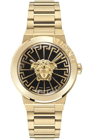 VERSACE Zegarek VE3F00522. Kwarcowy, Kolor czarny. Kobieta.