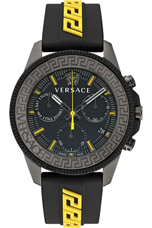 VERSACE Zegarek VE3J00322. Kwarcowy, Kolor czarny. Mężczyzna.