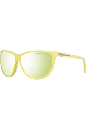 Porsche Design Okulary P8588-61C. Okulary przeciwsłoneczne, Kolor żółty. Kobieta.