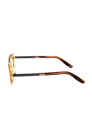 Bottega Veneta Okulary BV603F4EM. Okulary, Kolor żółty brązowy havana. Kobieta.