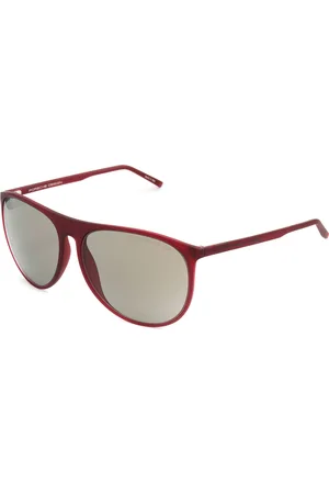 Porsche Design Okulary P8596-C. Okulary przeciwsłoneczne, Kolor czerwony. Unisex.