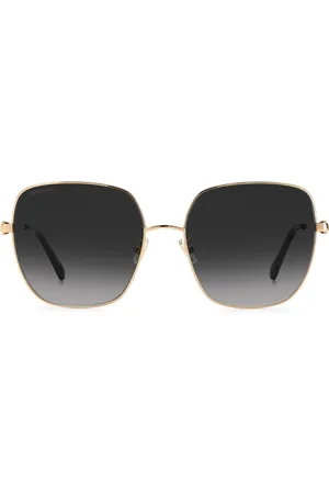 Jimmy Choo Okulary KORIGSKRHL9O. Okulary przeciwsłoneczne, Kolor czarny złoty. Kobieta.