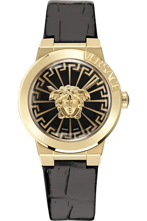 VERSACE Zegarek VE3F00222. Kwarcowy, Kolor czarny. Kobieta.