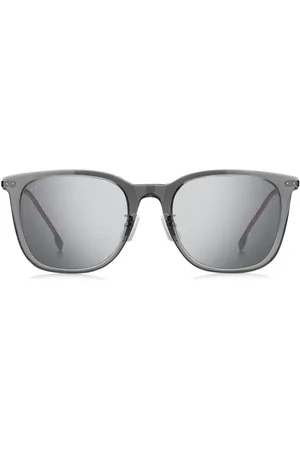 HUGO BOSS Okulary 1347FSKKB. Okulary przeciwsłoneczne, Kolor szary. Mężczyzna.