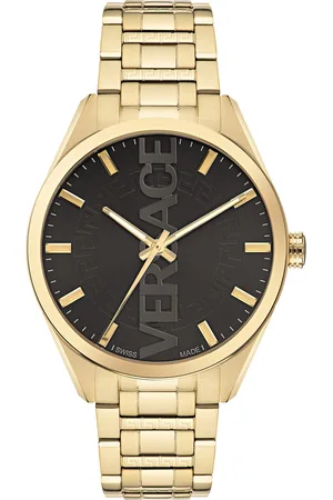 VERSACE Zegarek VE3H00622. Kwarcowy, Kolor czarny. Mężczyzna.