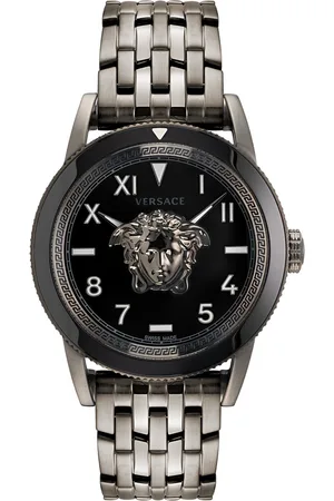 VERSACE Zegarek VE2V00522. Kwarcowy, Kolor czarny. Mężczyzna.