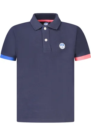 North Sails POLO KRÓTKI RĘKAW DZIECIĘCE NIEBIESKIE