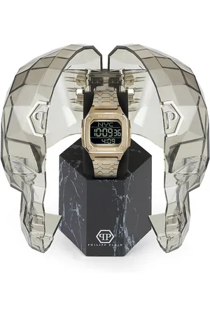 Philipp Plein Zegarek PWHAA1021. Kwarcowy, Kolor szary. Unisex.