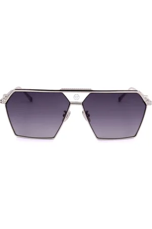 Philipp Plein Okulary SPP076M-0579. Okulary przeciwsłoneczne, Kolor różowy. Kobieta.