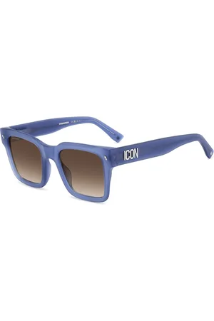 Dsquared2 Okulary ICON0010SFLL. Okulary przeciwsłoneczne, Kolor niebieski. Mężczyzna.