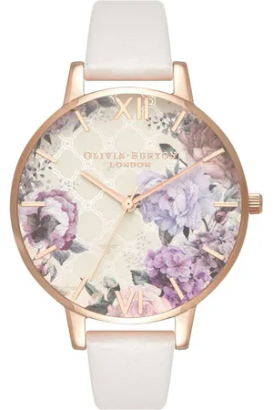 Olivia Burton Zegarek OB16EG97. Kwarcowy, Kolor beżowy. Kobieta.