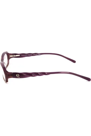 Alexander McQueen Okulary AMQ4162R3Y. Okulary, Kolor PURPLE. Kobieta.