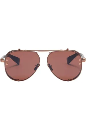 Balmain Okulary BPS-125E-62. Okulary przeciwsłoneczne, Kolor różowy. Mężczyzna.