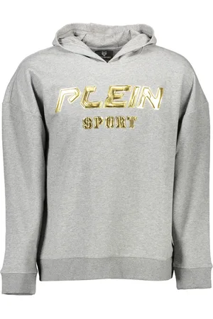 Philipp Plein SPORTOWA BLUZA PLEIN BEZ ZAMKA MĘSKA NIEBIESKA