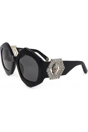 Philipp Plein Okulary SPP102S-0700. Okulary przeciwsłoneczne, Kolor różowy. Kobieta.