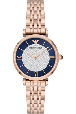Emporio Armani Zegarek AR11423. Kwarcowy, Kolor niebieski. Kobieta.