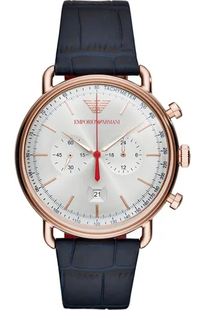 Emporio Armani Zegarek AR11123. Kwarcowy, Kolor biały. Mężczyzna.