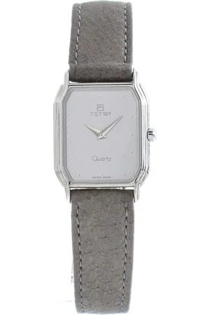 Tetra Zegarek 114. Kwarcowy, Kolor szary. Kobieta.
