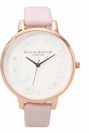 Olivia Burton Zegarek OB16AN03. Kwarcowy, Kolor różowy. Kobieta.