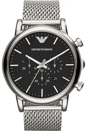 Emporio Armani Zegarek ARMANI AR1808. Kwarcowy, Kolor czarny. Mężczyzna.