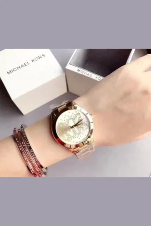 Michael Kors Zegarek MK3292. Kwarcowy, Kolor niebieski. Kobieta.