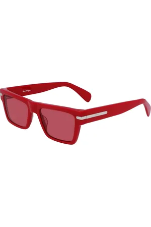 Salvatore Ferragamo Okulary SF1086S541960. Okulary przeciwsłoneczne, Kolor czerwony. Mężczyzna.