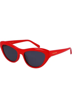Salvatore Ferragamo Okulary SF1103S551760. Okulary przeciwsłoneczne, Kolor czerwony. Kobieta.