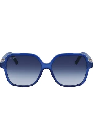 Salvatore Ferragamo Okulary SF1083S571542. Okulary przeciwsłoneczne, Kolor niebieski. Kobieta.