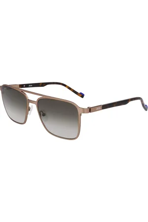 Zeiss Okulary ZS22402S57172. Okulary przeciwsłoneczne, Kolor brązowy. Mężczyzna.