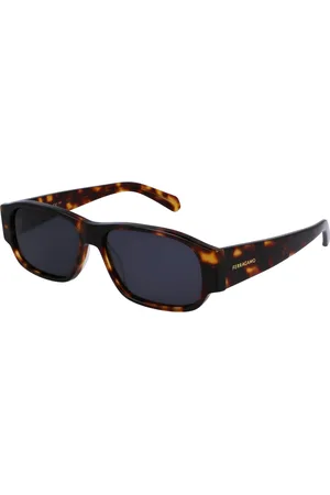 Salvatore Ferragamo Okulary SF1109S571424. Okulary przeciwsłoneczne, Kolor brązowy. Mężczyzna.