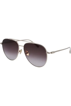 Salvatore Ferragamo Okulary SF308S6115703. Okulary przeciwsłoneczne, Kolor złoty. Mężczyzna.