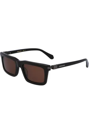 Salvatore Ferragamo Okulary SF2015S532021. Okulary przeciwsłoneczne, Kolor brązowy. Mężczyzna.