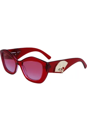 Karl Lagerfeld Okulary KL6127S521862. Okulary przeciwsłoneczne, Kolor czerwony. Kobieta.