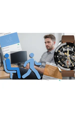GRAVITY SMARTWATCH MĘSKI GT4-7 - WYKONYWANIE POŁĄCZEŃ, KROKOMIERZ (sg023g)