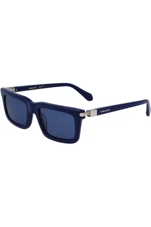 Salvatore Ferragamo Okulary SF2015S532041. Okulary przeciwsłoneczne, Kolor niebieski. Mężczyzna.