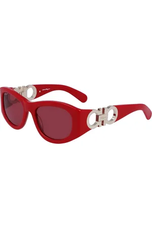 Salvatore Ferragamo Okulary SF1082S531960. Okulary przeciwsłoneczne, Kolor czerwony. Kobieta.