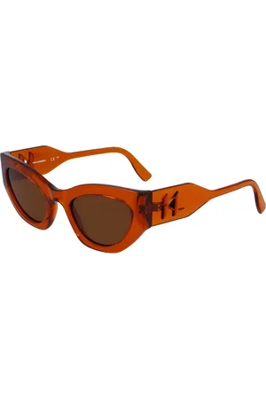 Karl Lagerfeld Okulary KL6122S522221. Okulary przeciwsłoneczne, Kolor żółty. Kobieta.