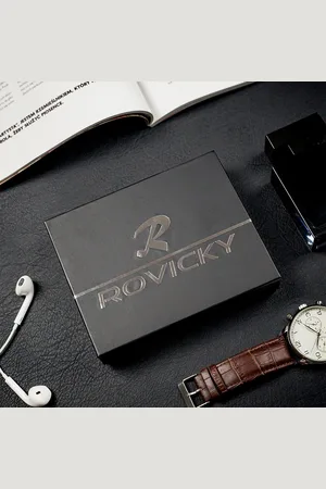 ROVICKY Skórzany męski portfel N992-VT-R8 RFID