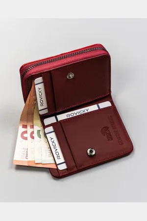 ROVICKY Zgrabny stylowy damski portfel od z RFID