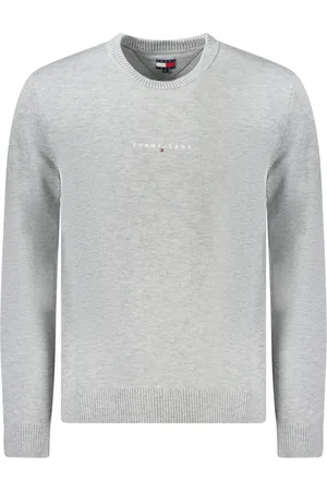 Tommy Hilfiger MĘSKI SWETER SZARY