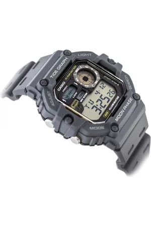 Casio ZEGAREK MĘSKI Digital Moonphase WS-1700H-8AV + BOX